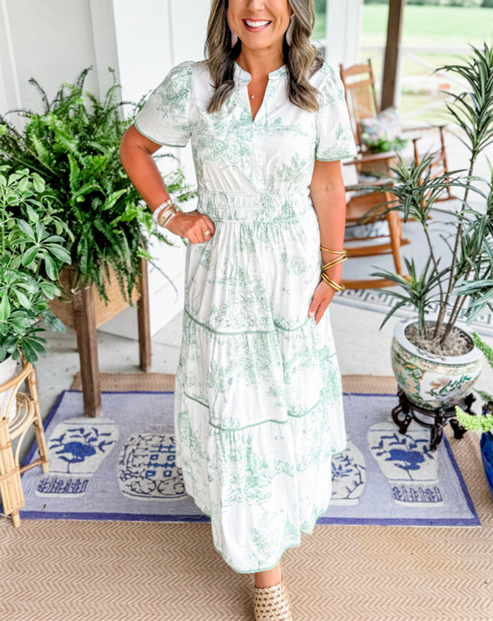 Alana | Classic Toile Maxi