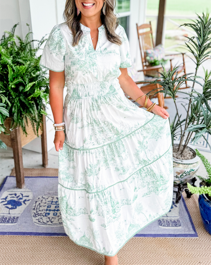 Alana | Classic Toile Maxi