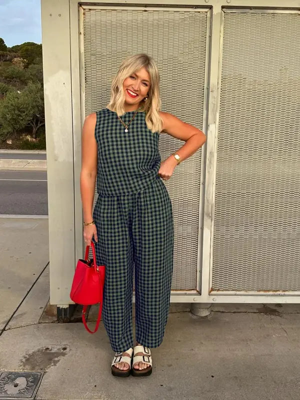 Leigh | Sleeveless Two-Piece Loungewear