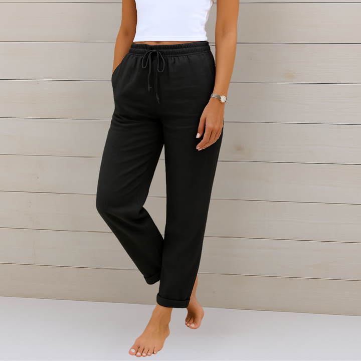 Lori | Premium Breathable Pants with Elastic