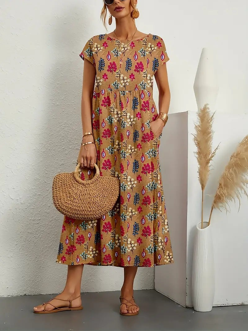 Allegra | Elegant Floral Dress