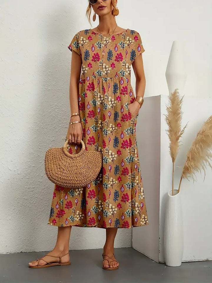 Allegra | Elegant Floral Dress
