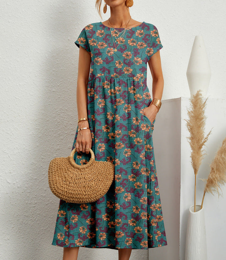 Allegra | Elegant Floral Dress