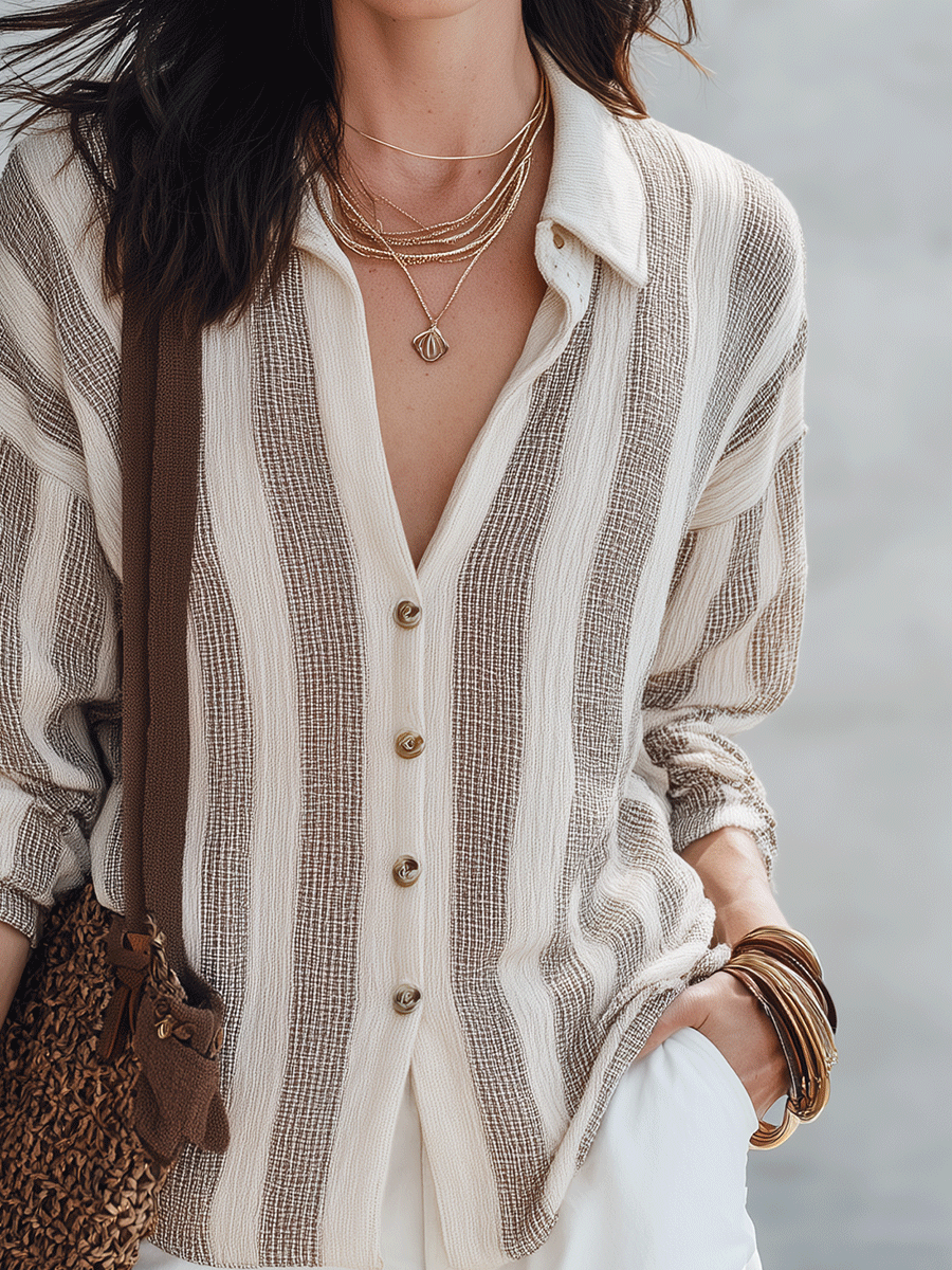 Clara | Waffle-Knit Boho Short Set