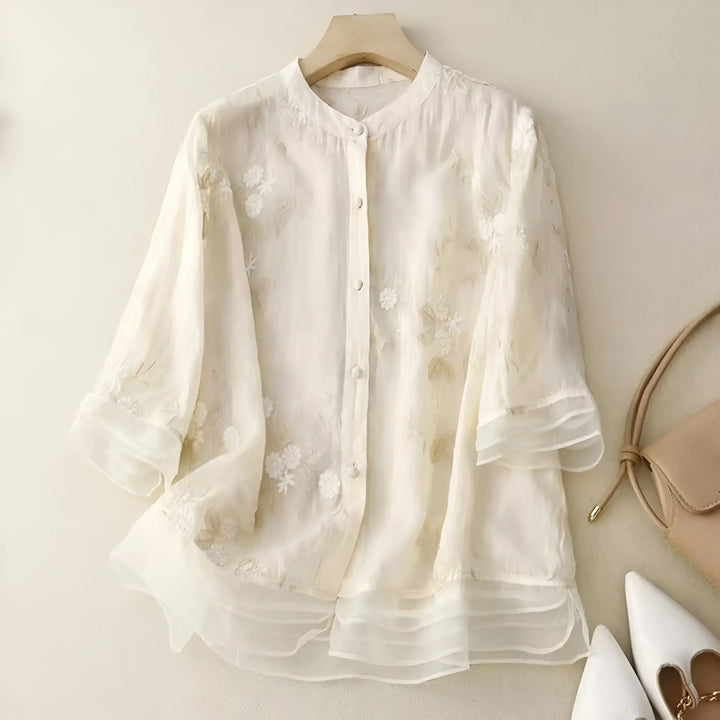 Georgie | Lightweight Cotton Blouse