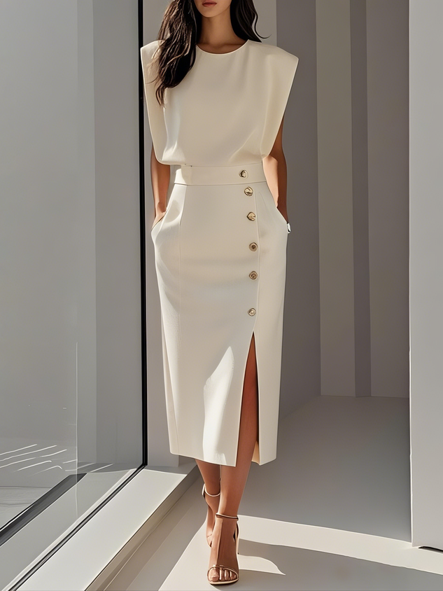 Aspen | Effortless Charm Midi Dress