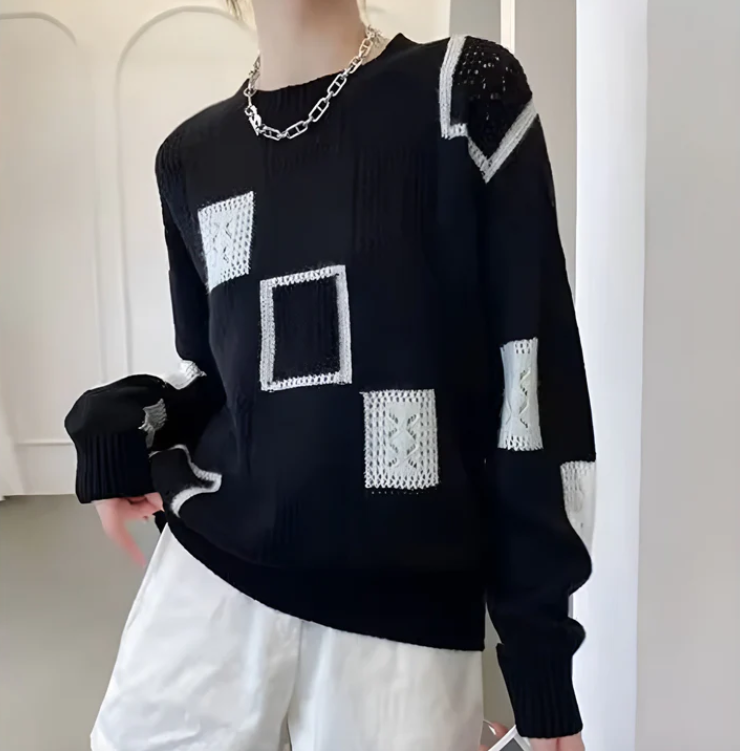 Margot | Patchwork Sweater