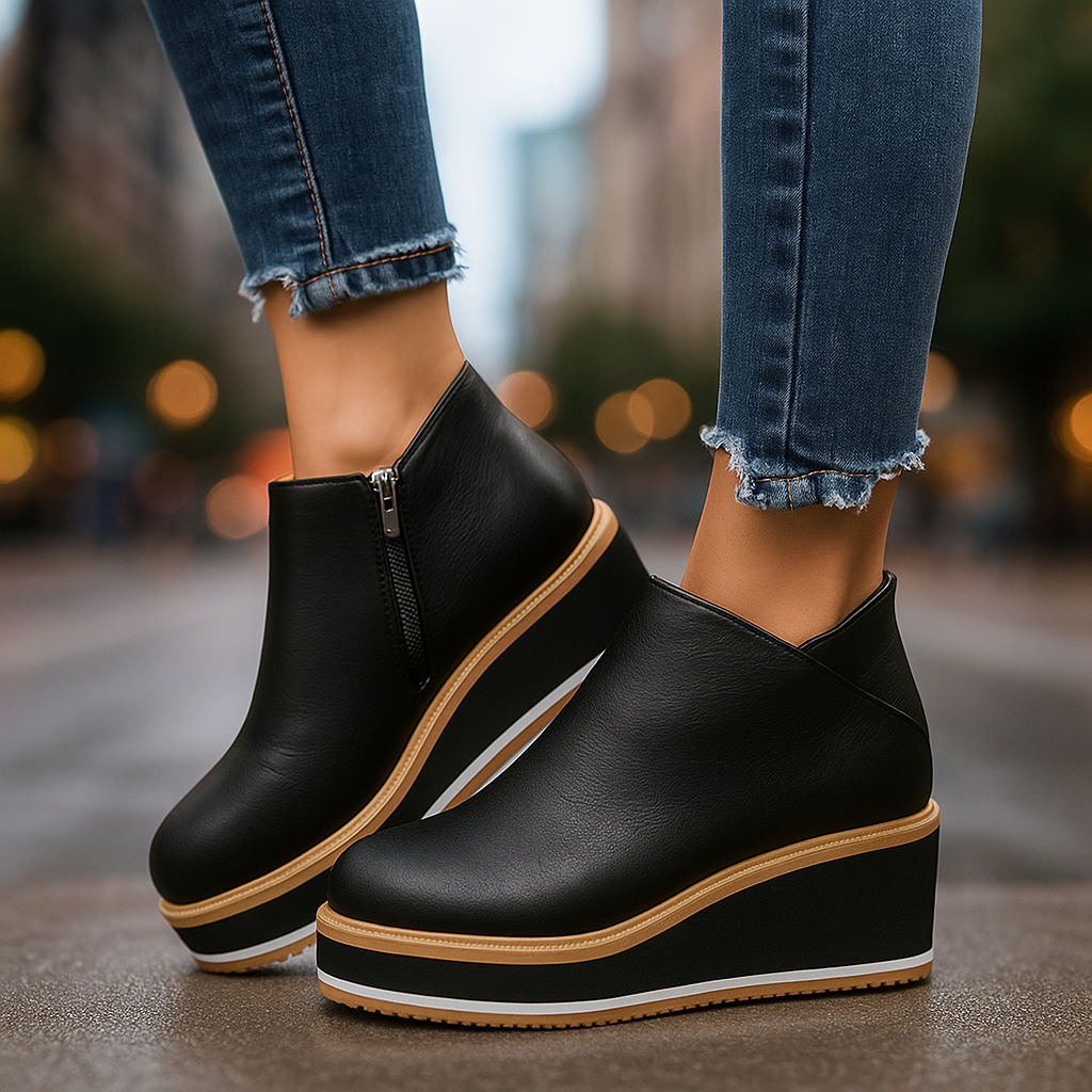Tilly | Lace-Up Platform Boots