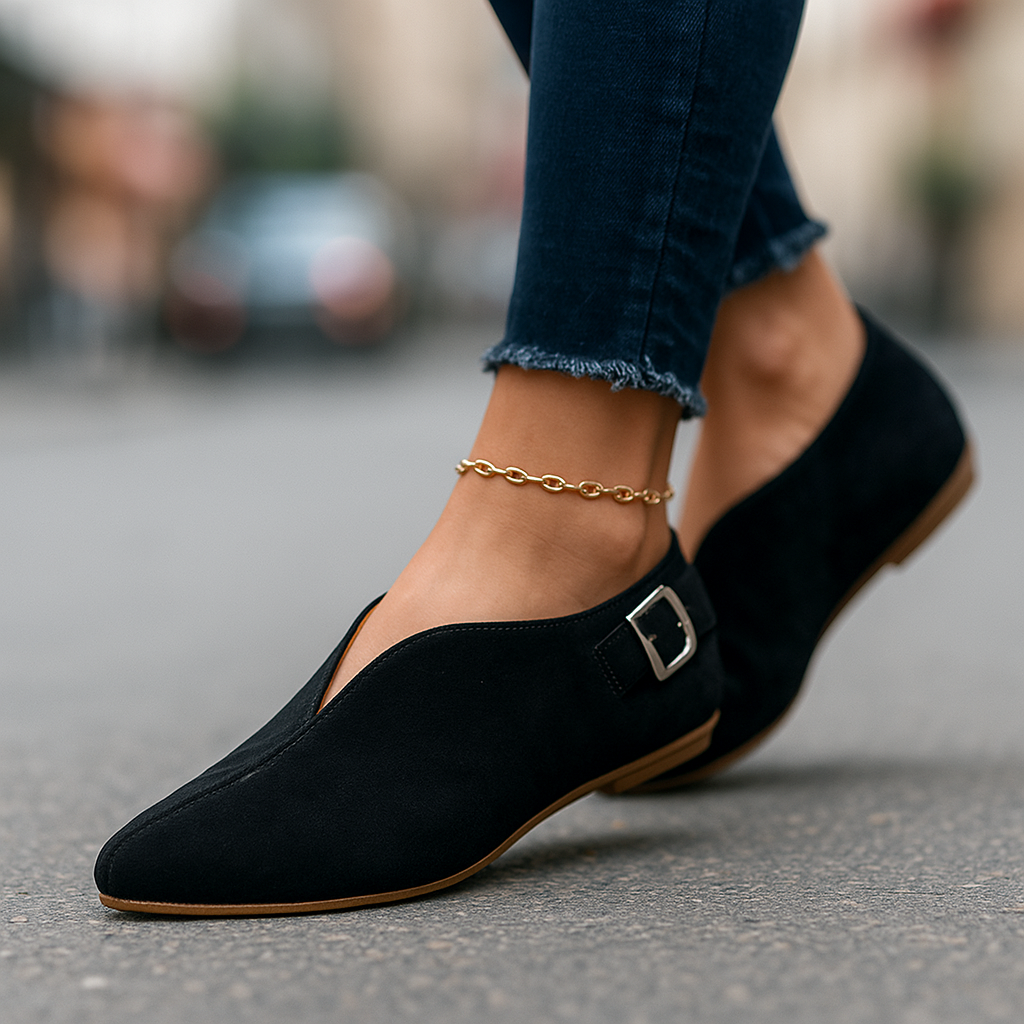 Audrey | Buckle Loafers