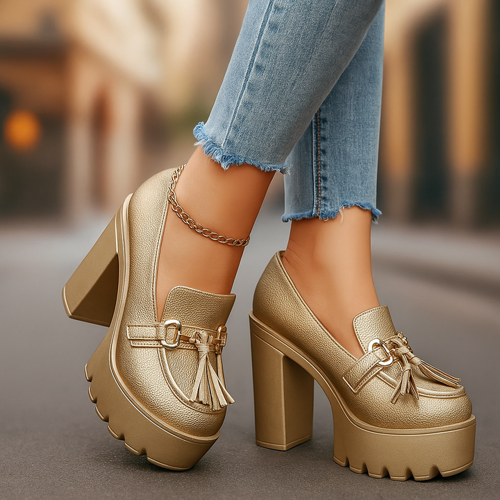 Skye | Platform Loafers
