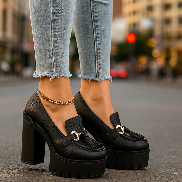 Skye | Platform Loafers