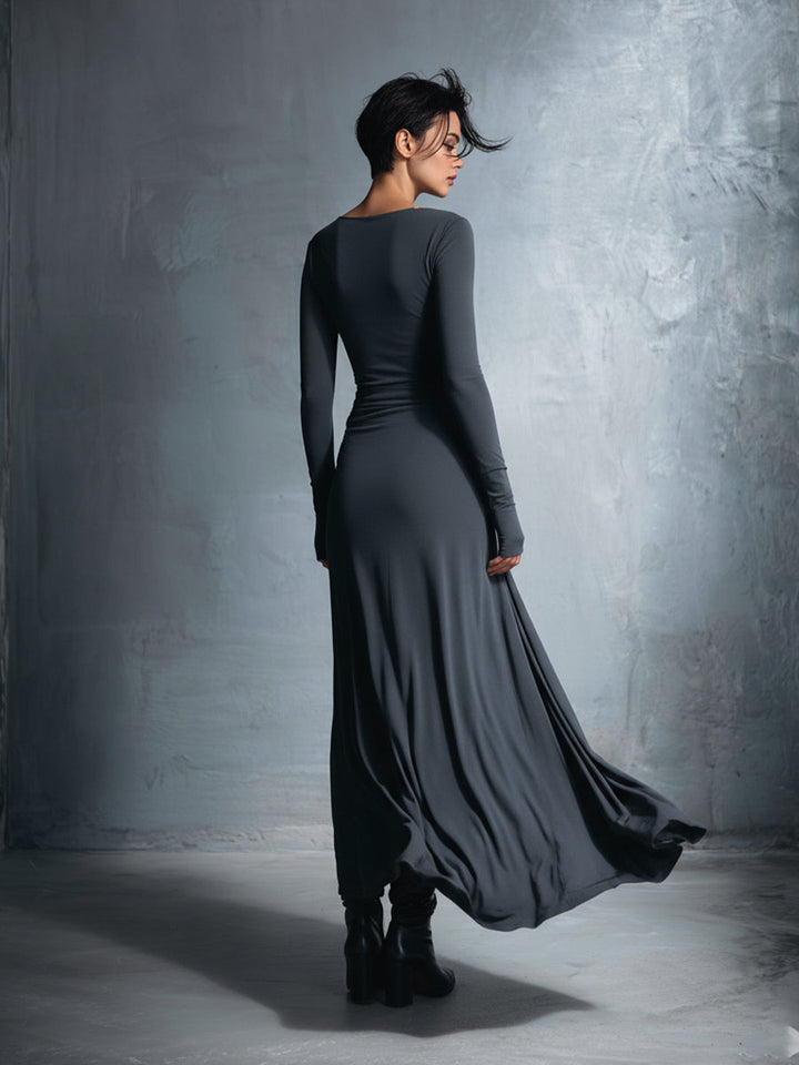 Layla | Gray Exquisite Stretch Blended