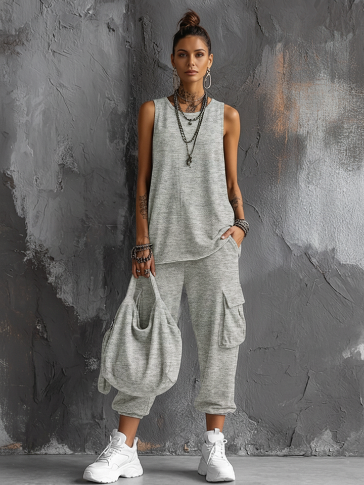 Alexa | Casual Style Dark Gray