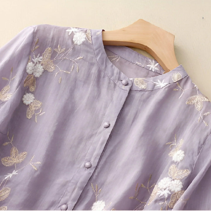 Georgie | Lightweight Cotton Blouse