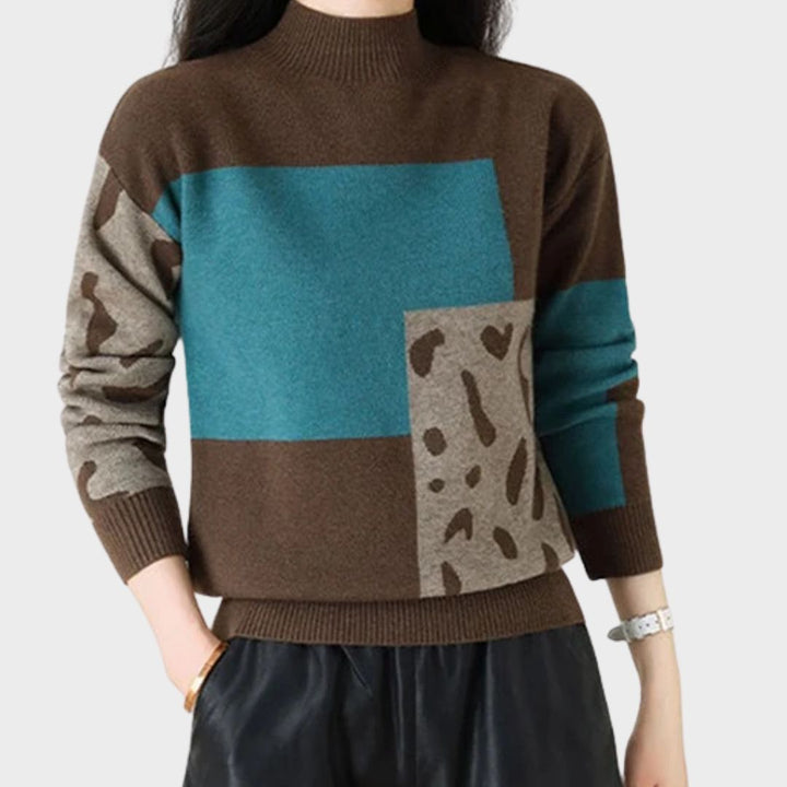 Harmony | Comfortable High Collar Sweater