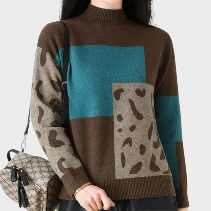 Harmony | Comfortable High Collar Sweater