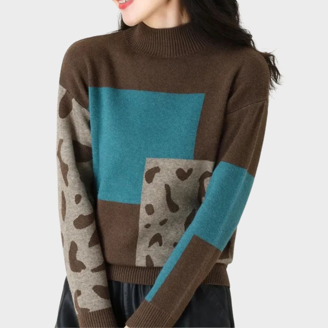 Harmony | Comfortable High Collar Sweater
