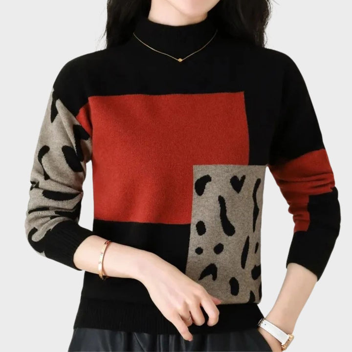 Harmony | Comfortable High Collar Sweater