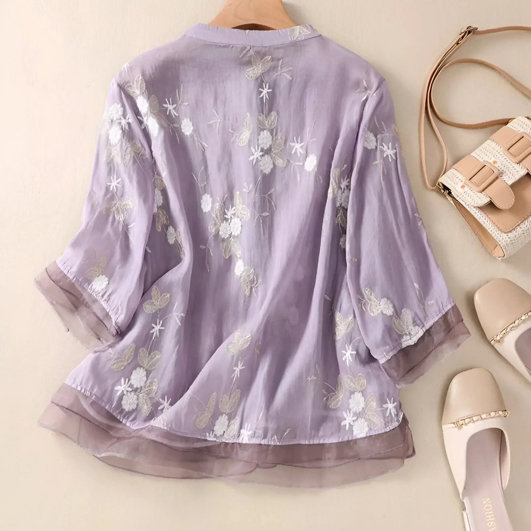 Georgie | Lightweight Cotton Blouse