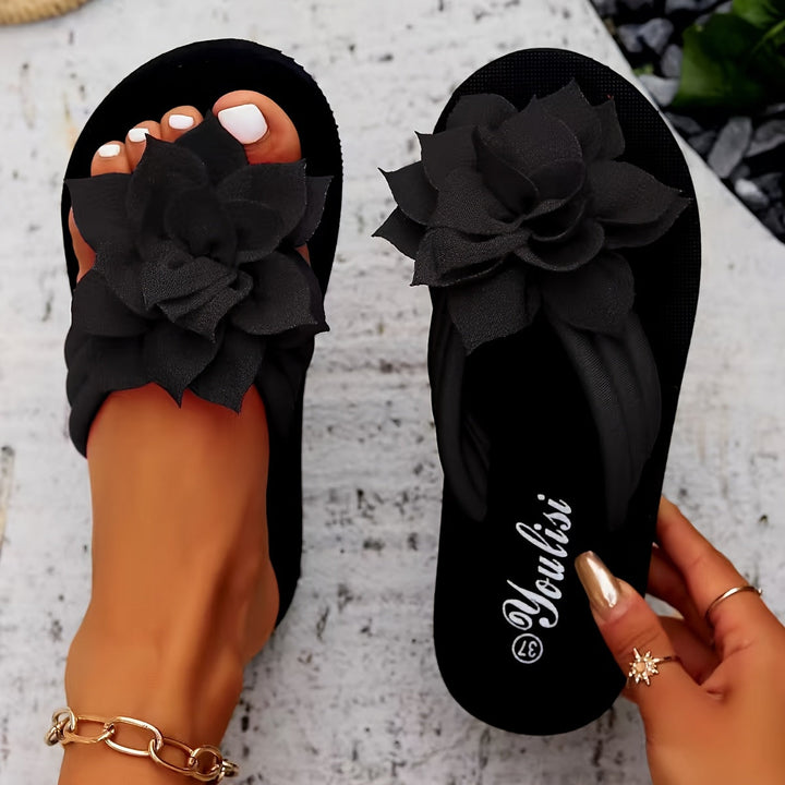 Livia | Elegant Flower Sandals