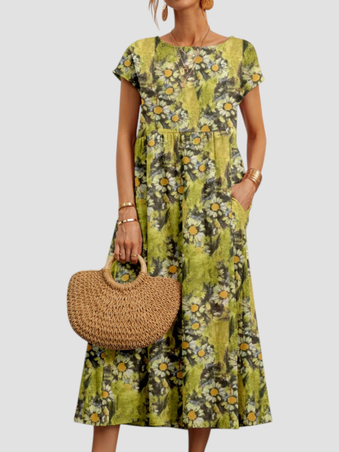 Alicia | Vintage Maxi Dress
