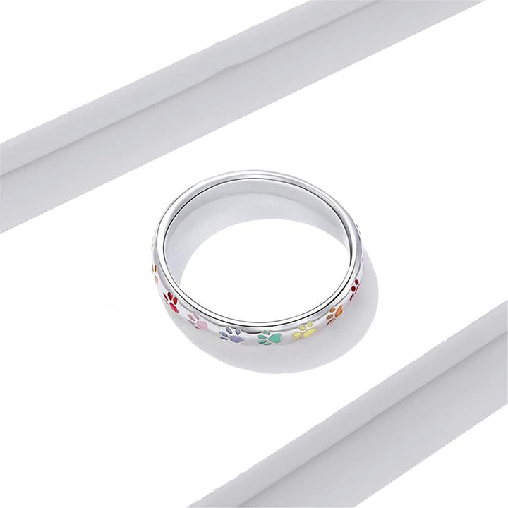 Arden | Paw Print Ring