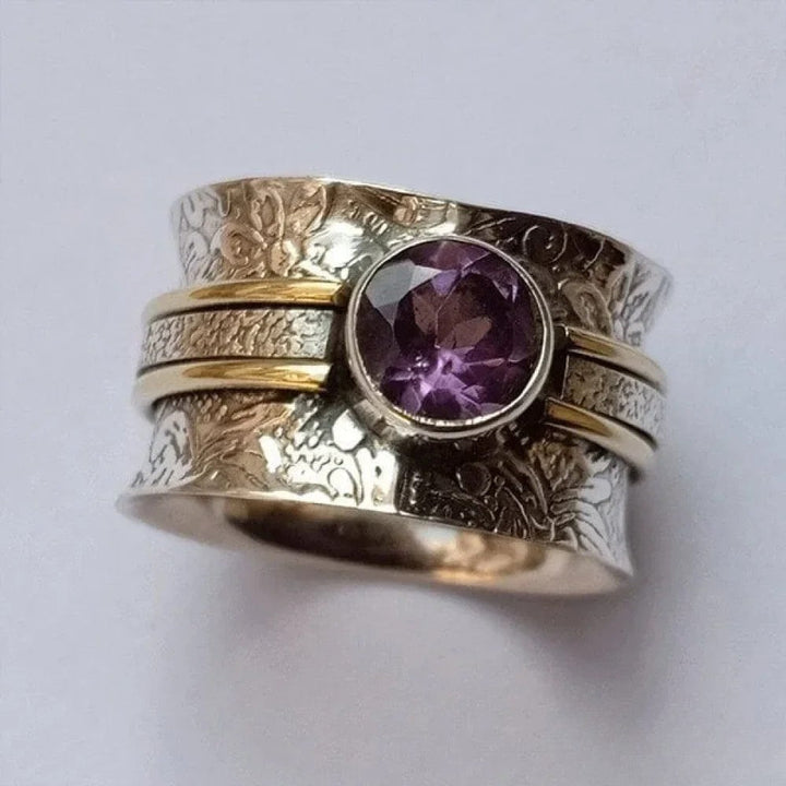 Emily | Bohemian Crystal Meditation Ring