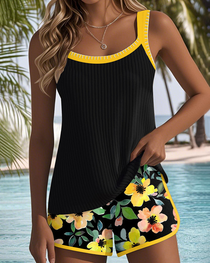 Laluna | Two-Piece Elegant Tankini Set