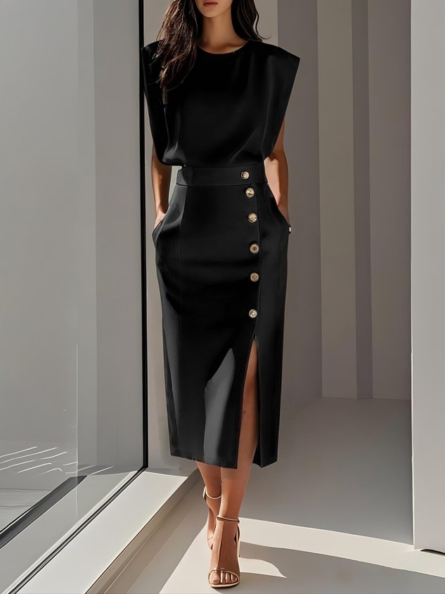 Aspen | Effortless Charm Midi Dress
