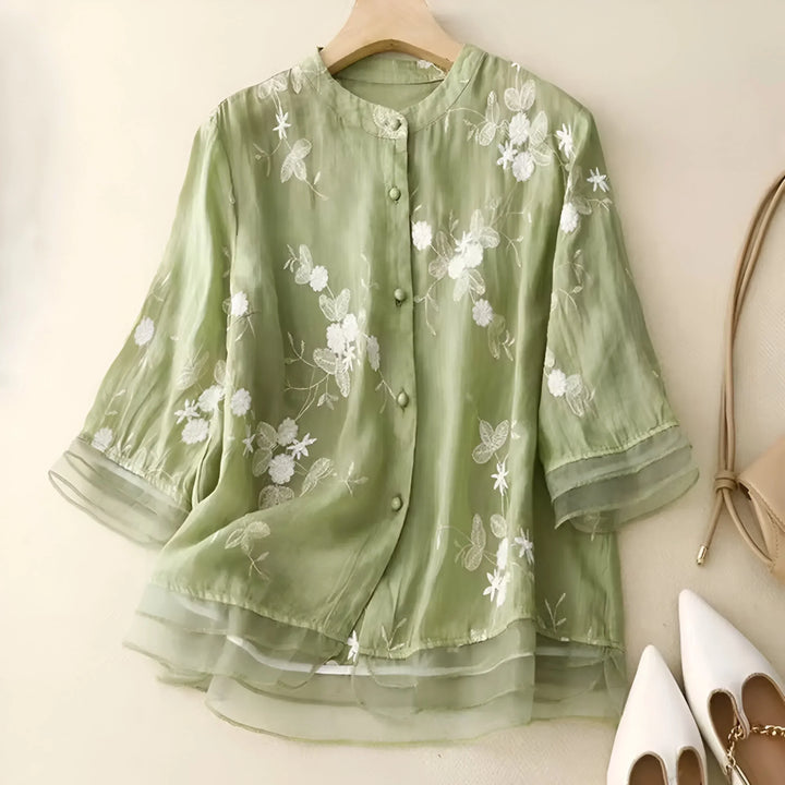 Georgie | Lightweight Cotton Blouse
