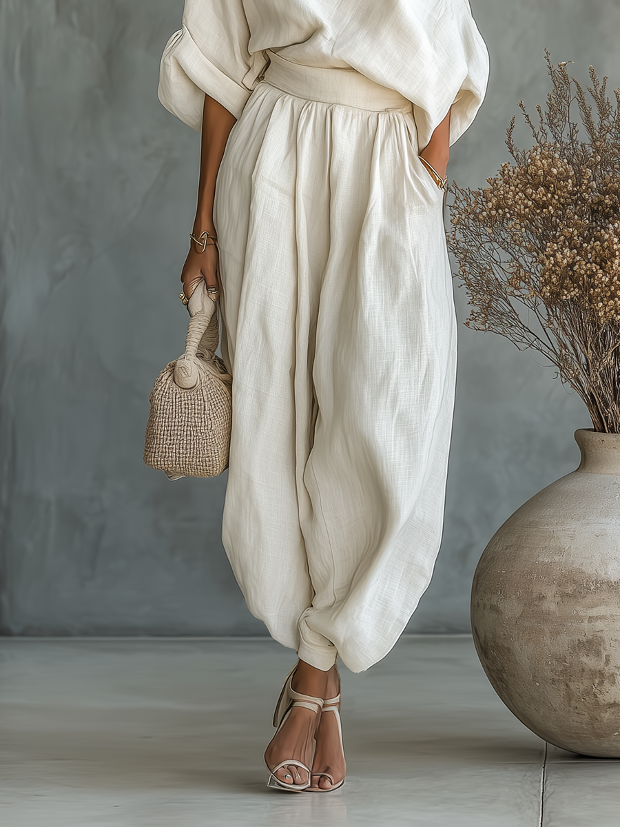 Lise | Soft Off-Shoulder Two-Piece Set