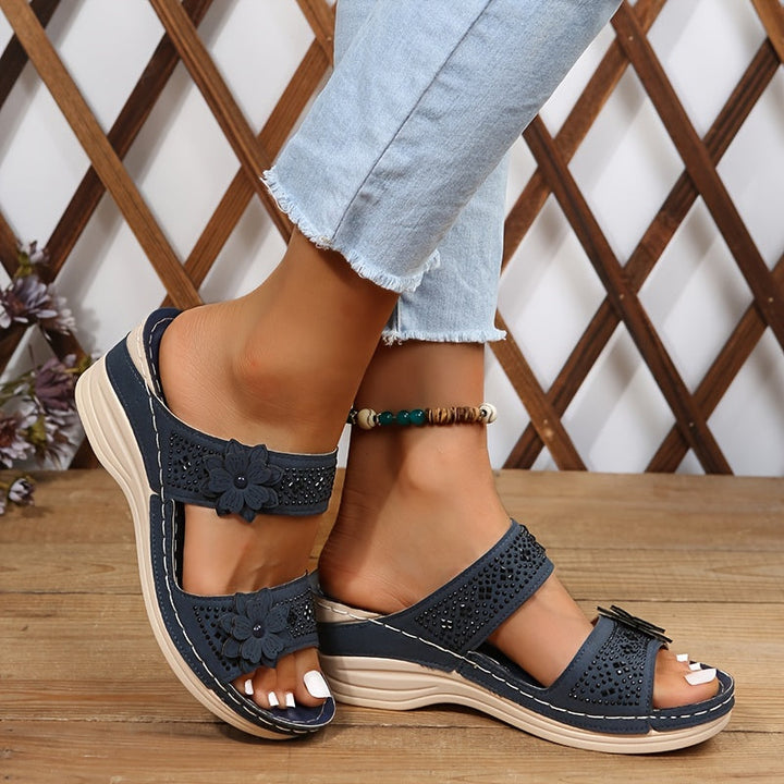 Rosalie | Comfort Wedge Sandals