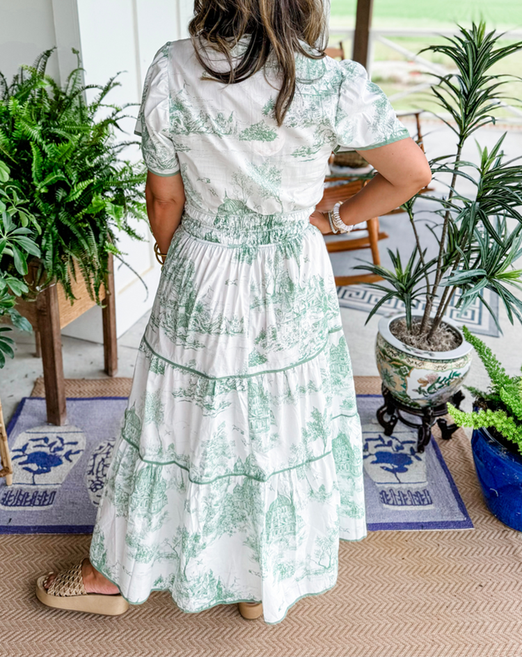 Alana | Classic Toile Maxi