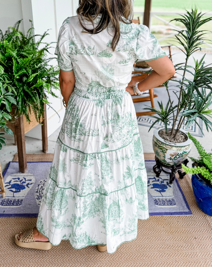 Alana | Classic Toile Maxi
