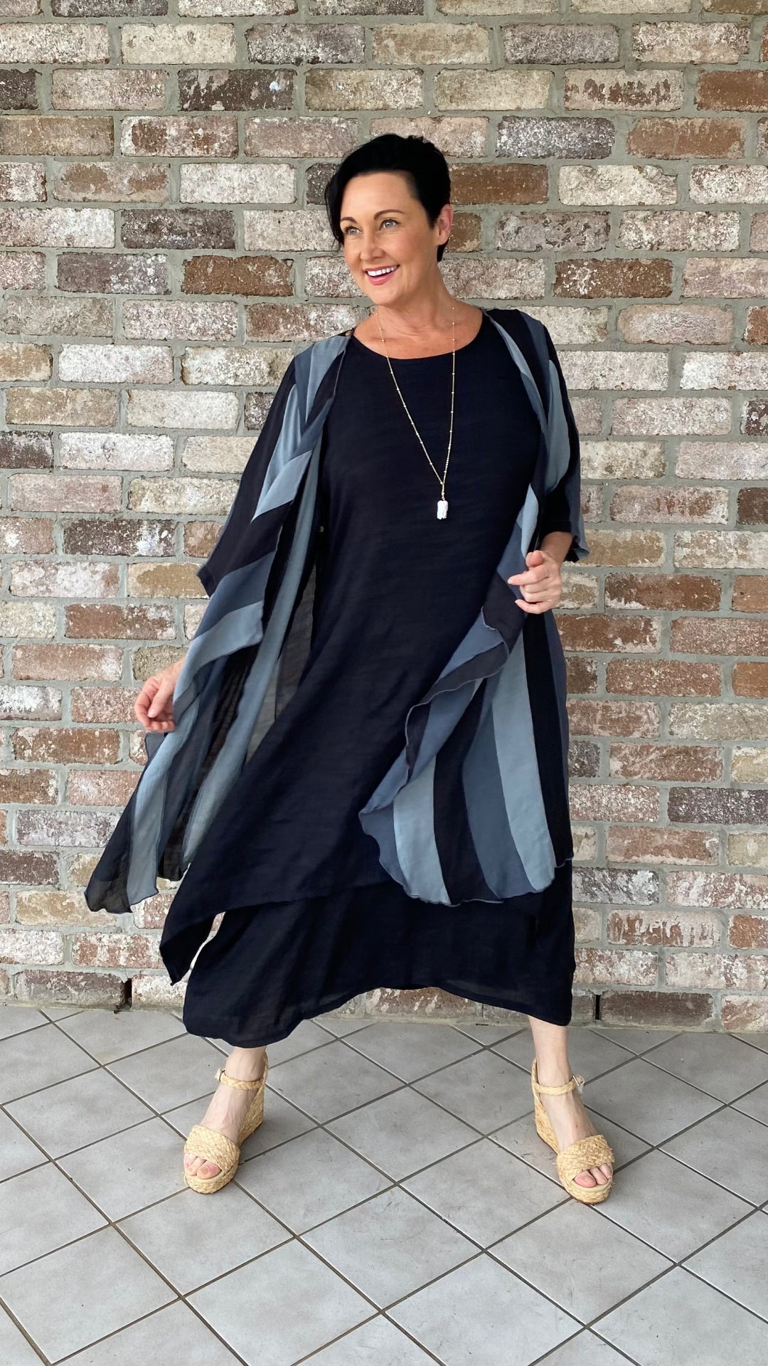 Katherine | Brigitte Classic Black Dress