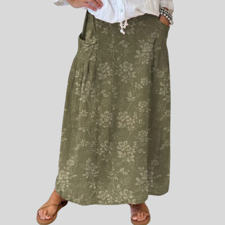 Princess | Vintage Garden Print Skirt