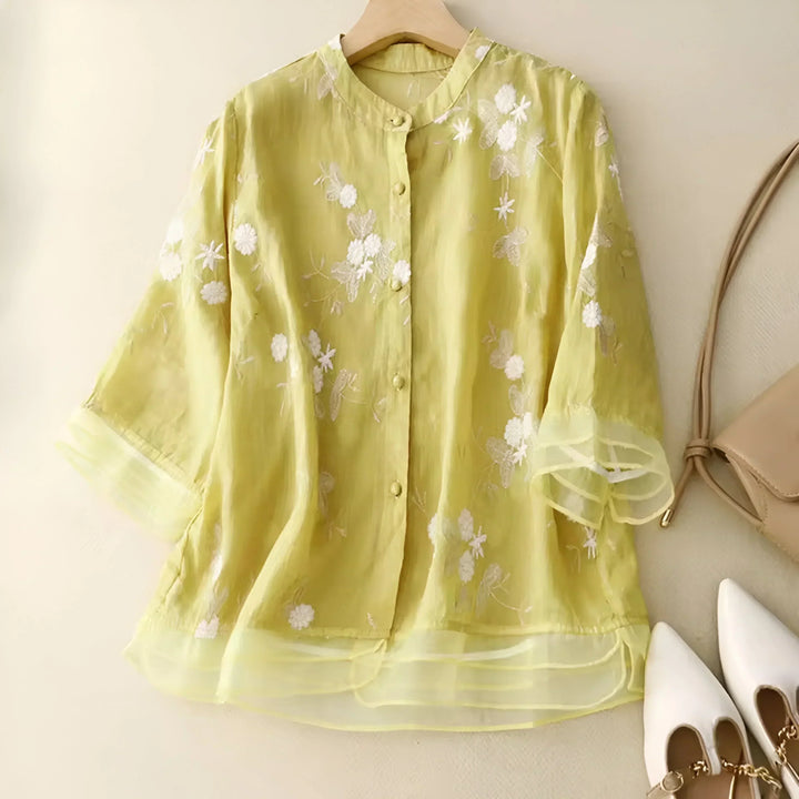 Georgie | Lightweight Cotton Blouse