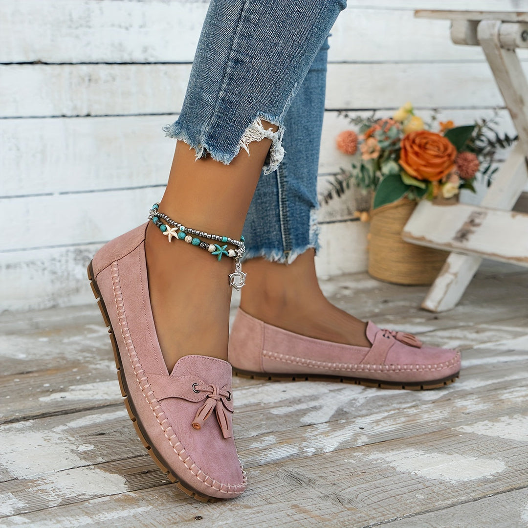 Nadine | Classic Loafers with Tassel Detail