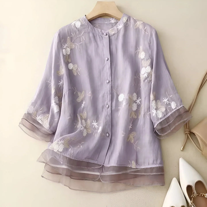 Georgie | Lightweight Cotton Blouse
