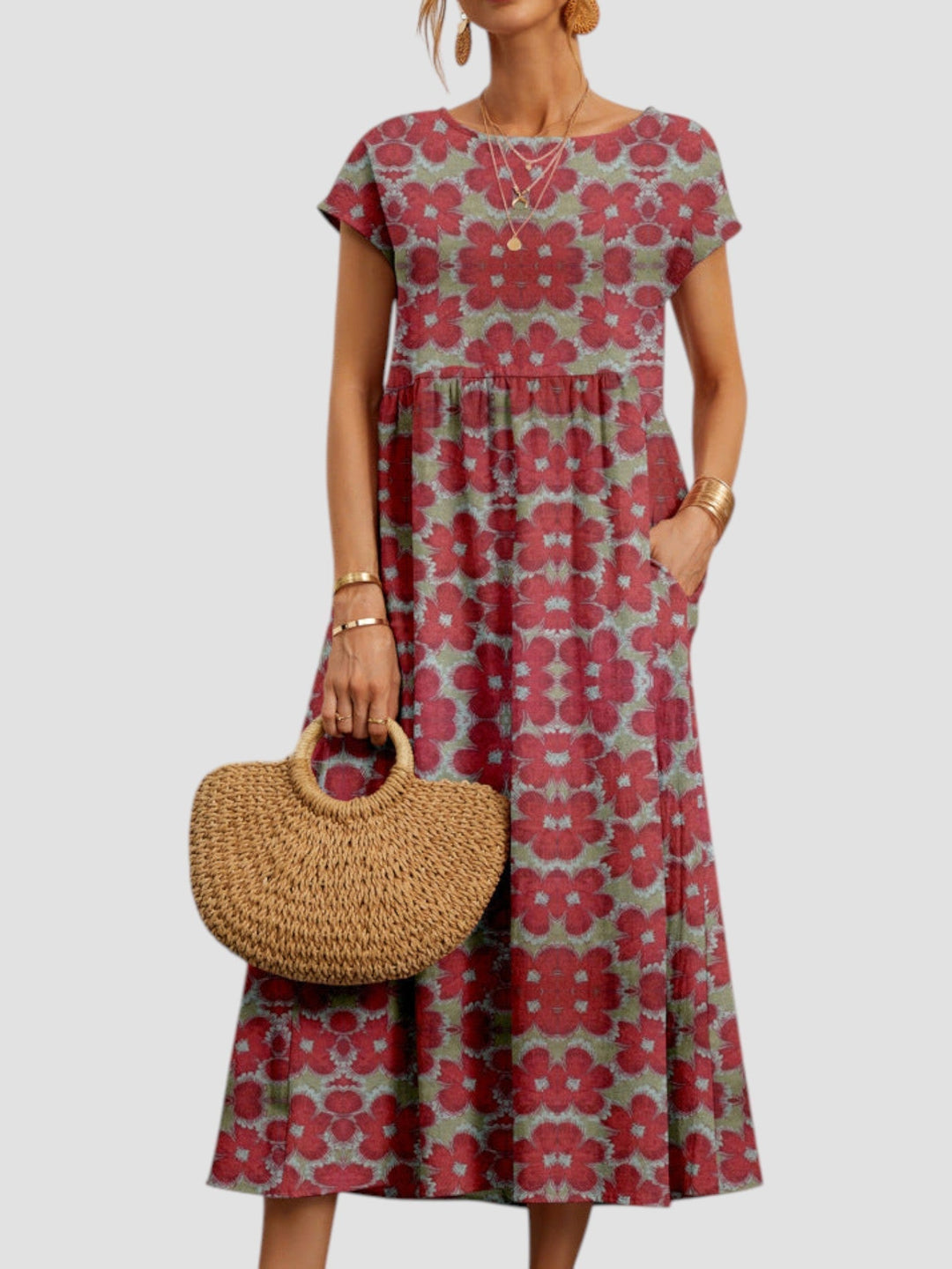 Alicia | Vintage Maxi Dress