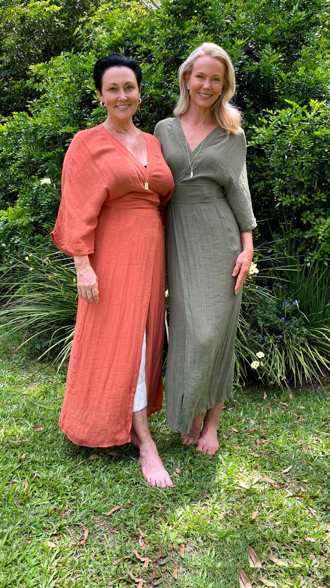 Grace | Goddess Wrap Midi Dress