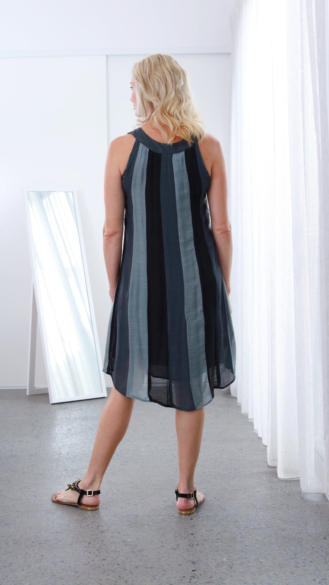 Vera | Liquorice Bamboo Dress