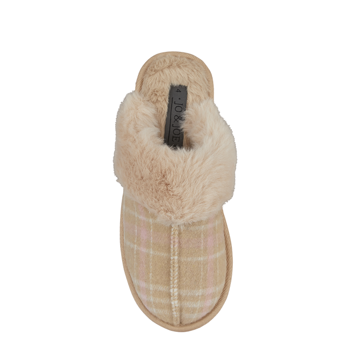 Euphemia | Tartan Mule Slippers