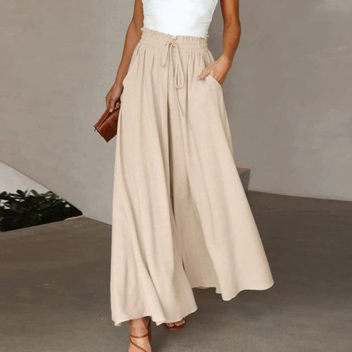 Terra | High Waist Wide Leg Pants