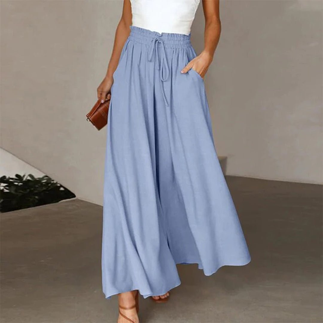 Terra | High Waist Wide Leg Pants