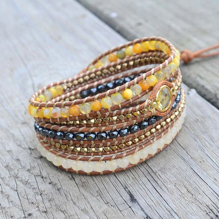 Elisa | Sunny Citrine Gemstone Wrap