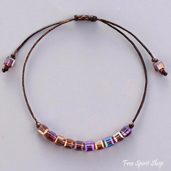 Zara | Handmade Boho Crystal Bracelet -