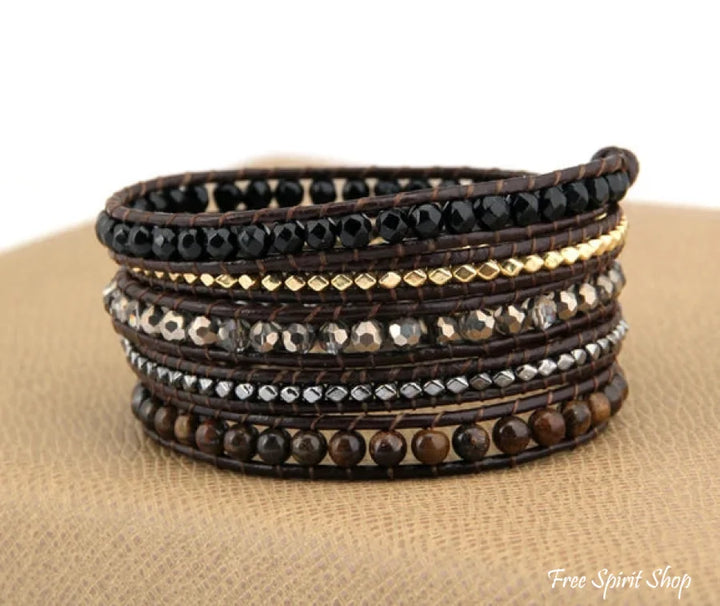 Nancy | Black Onyx & Tiger Eye