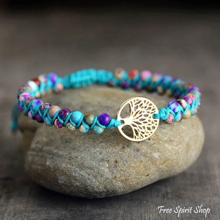 Jenna | Handmade Purple Jasper Tree of