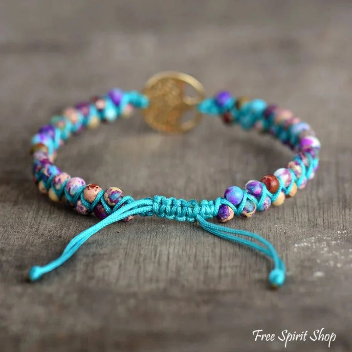 Jenna | Handmade Purple Jasper Tree of